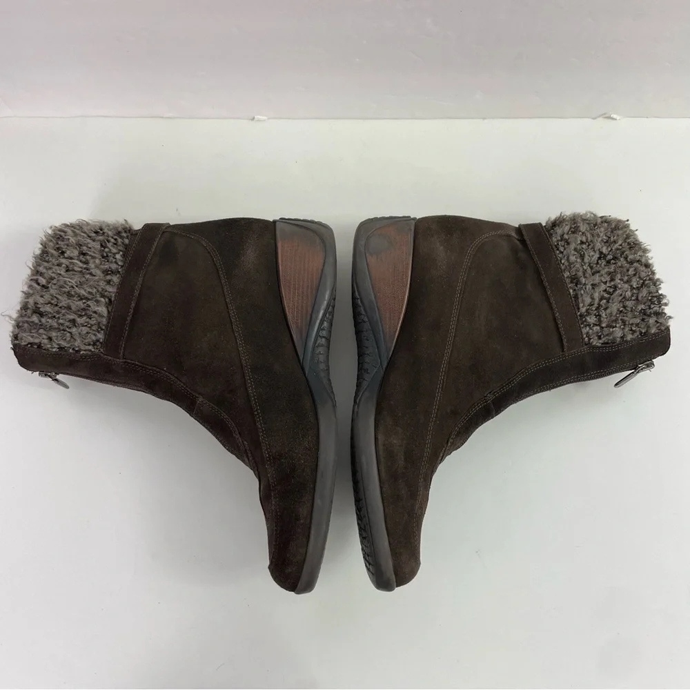 Aquatalia Brown Suede‎ Winter Boots